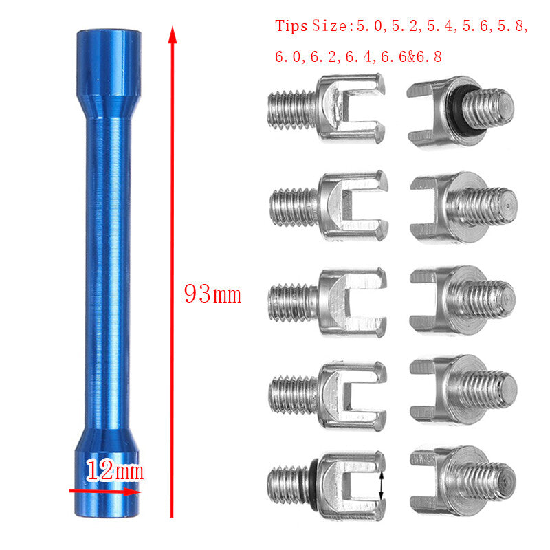 Spoke Wrench Tool Kit Set Motorcycle Dirt Bike Spokes For Motocross Dual Sport