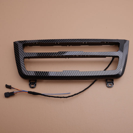 Fit for BMW 3 4 Series F30 LED Luminescent Light Dash AC Panel Radio Trim New