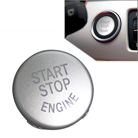 Motor Start Stop Button Abdeckung F¨¹r for BMW E Chassis 1 3 5 Serie X1 X3 X5 Silber