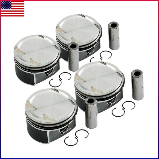 4Pcs Pistons  Rings Kit ¦µ82mm for Mercedes-Benz M271 W203 W204 A209 C200K
