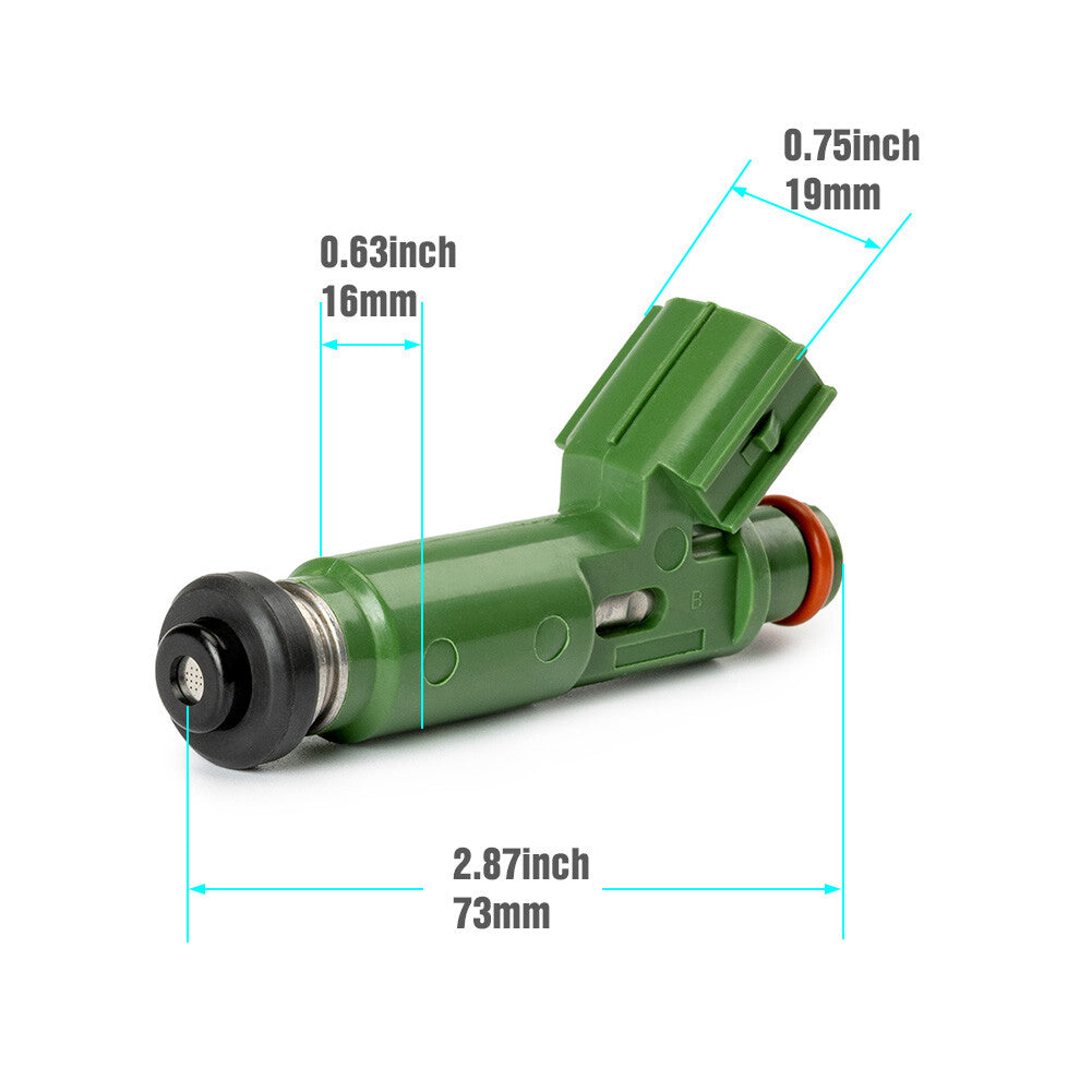 4Pcs Fuel Injector for Toyota for Chevy Prizm Matrix for Corolla 1.8L l4 23250-22040 NEW