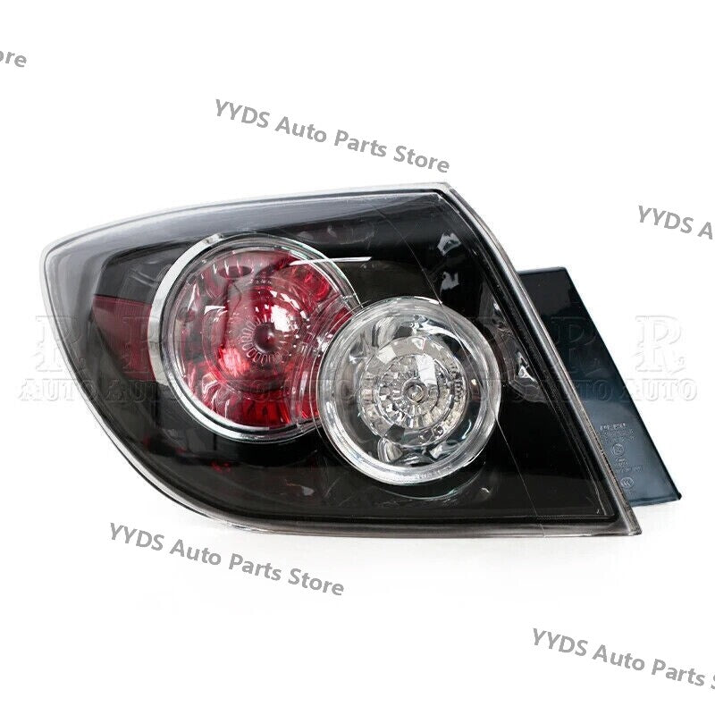 A pair of rear brake lights and exterior taillights are suitable for the for Mazda 3 BK Hatchback (2004-2010).