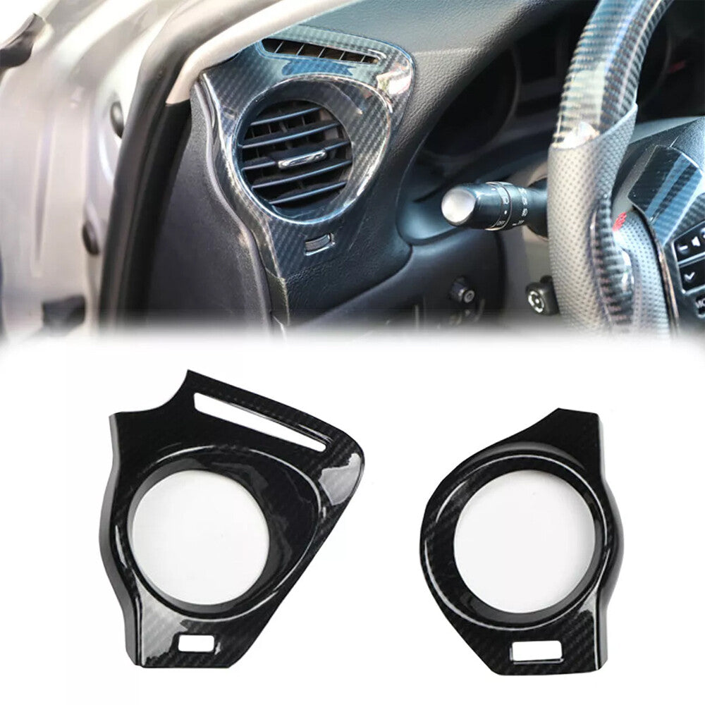 Side Air Vent Outlet Cover Trim Carbon Fiber for LEXUS IS250 300 350 2006-2012