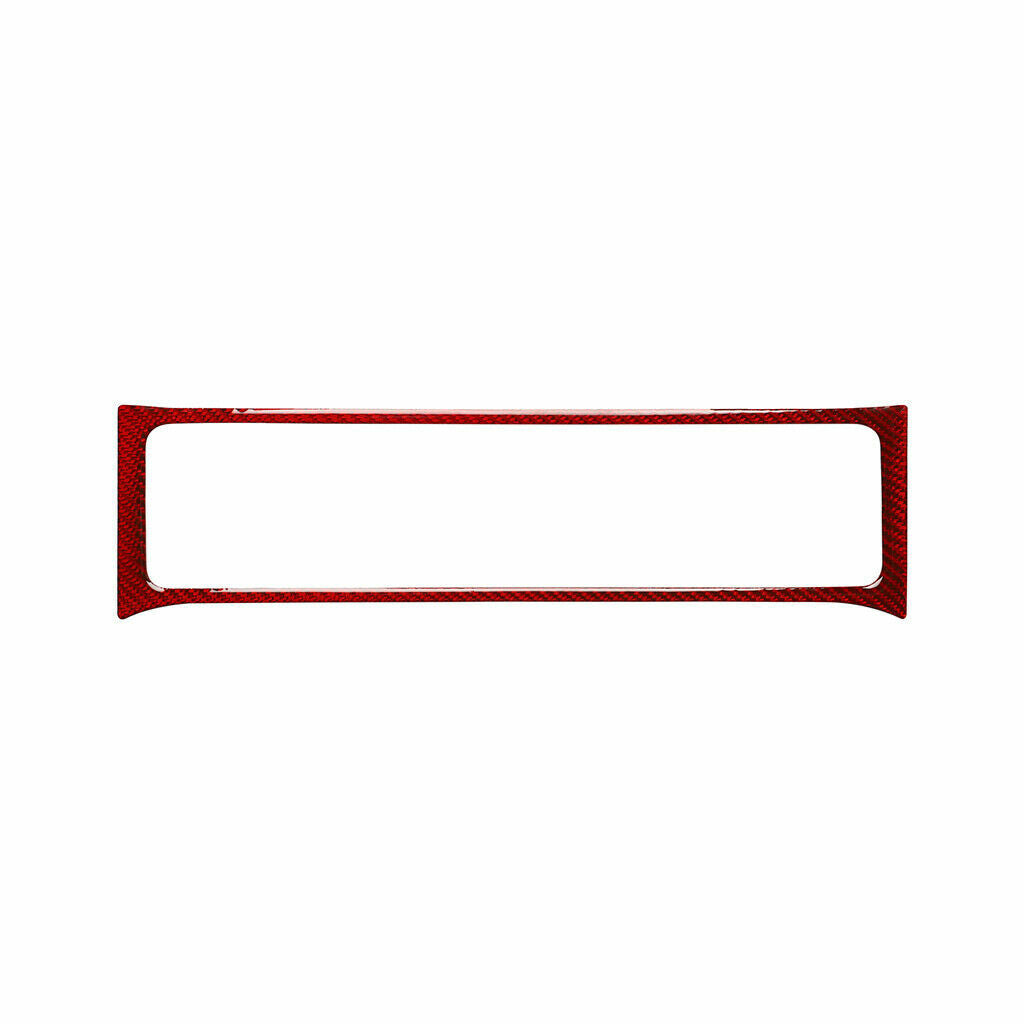 Red carbon fiber interior air vent socket trim suits the 2009 for Ford for Mustang - 13