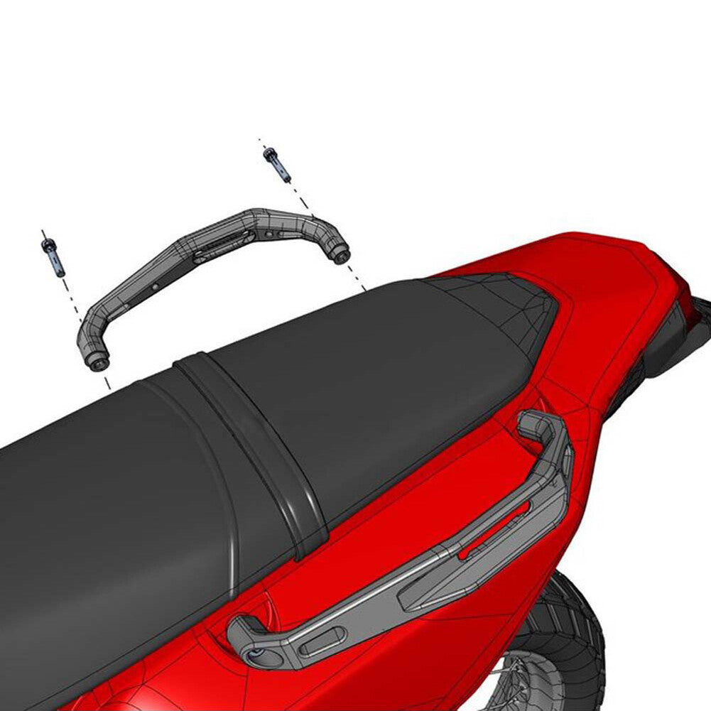 Passenger Rear for Seat Handle Grab Bar Rail Fits for Yamaha Tenere 700 XTZ 700