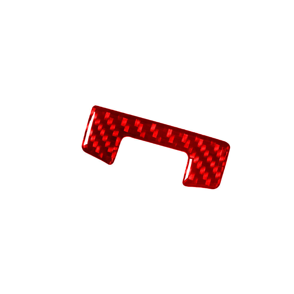 Red Carbon Fiber Parking Button Trim For Land for Range Rover Sport 2014-2017