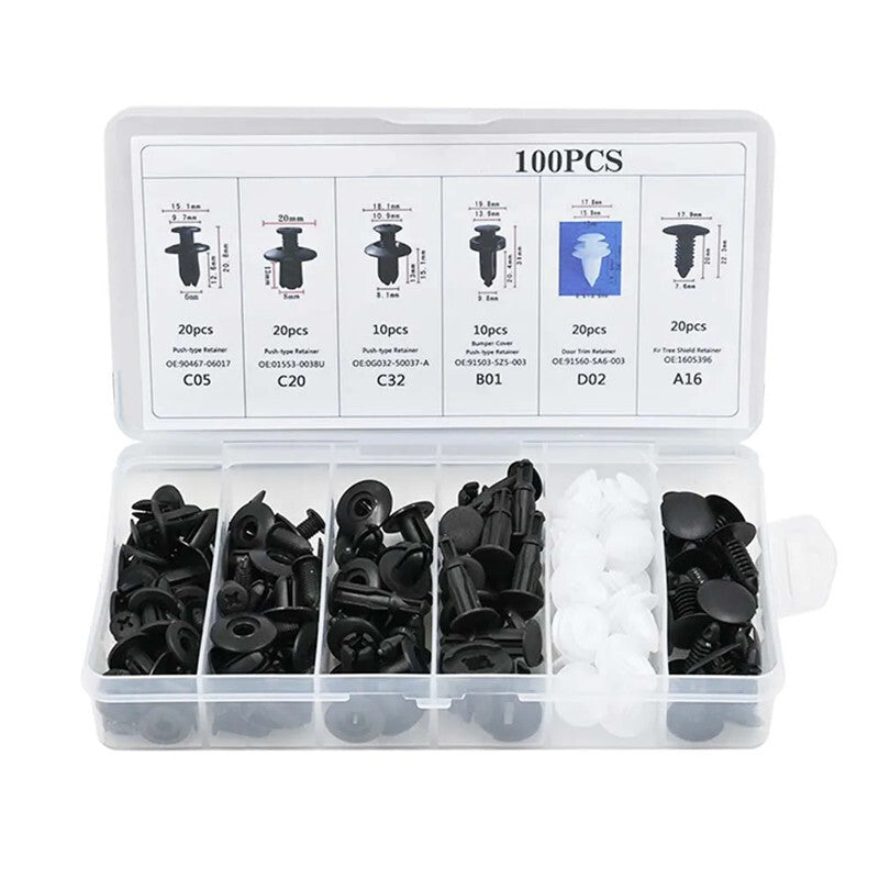 Car Interior Decroation Panel Fixing Clip Bumper Fastener Retainer Handle Tool