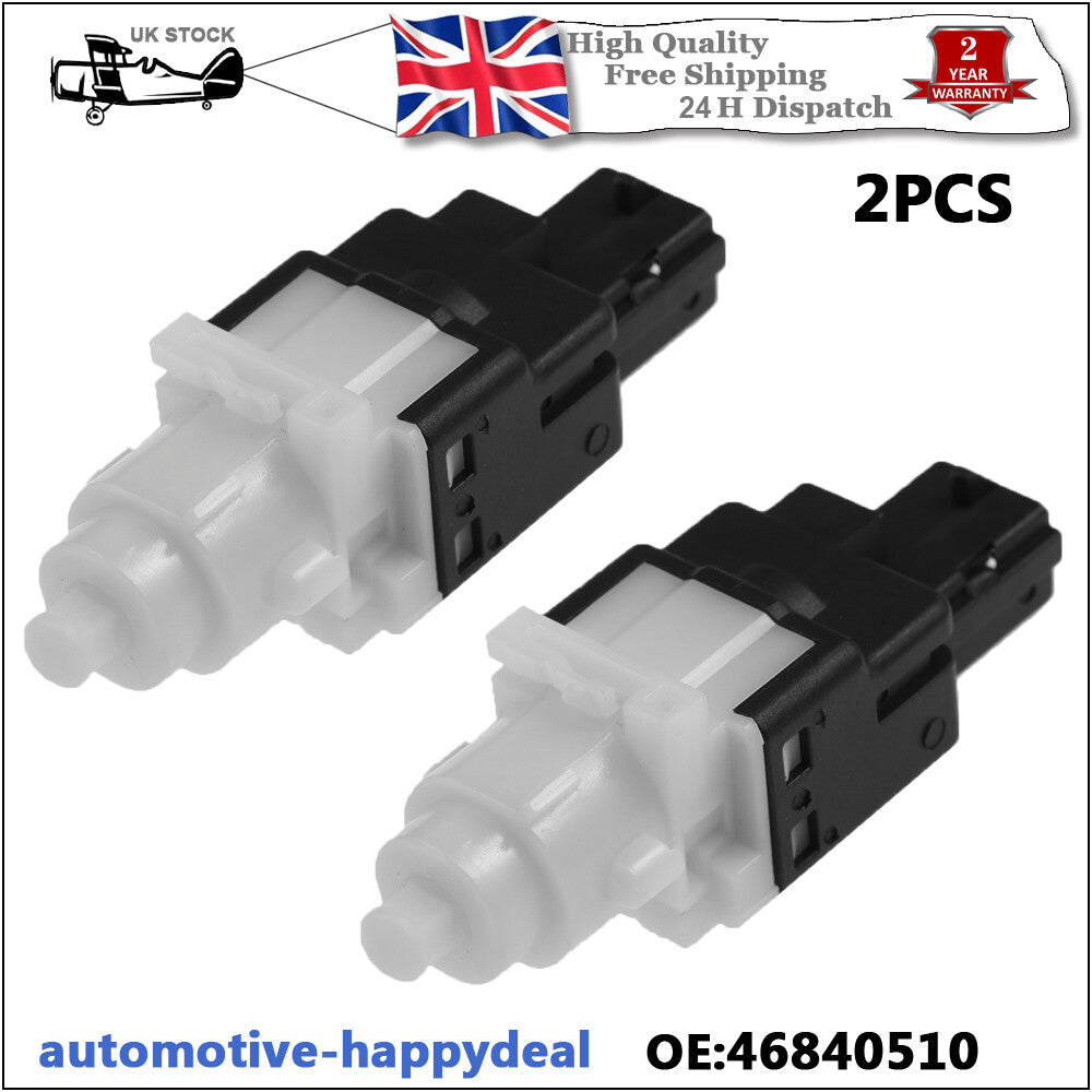 2X Brake Pedal Light Switch (4 Pin) 46840510 for FIAT 500 / for ABARTH 500