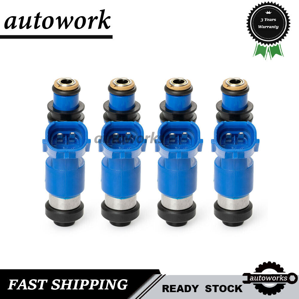 4PCS Fuel Injectors Fits for Subaru Legacy 2007-12 Impreza 2006-2013 16611-AA720