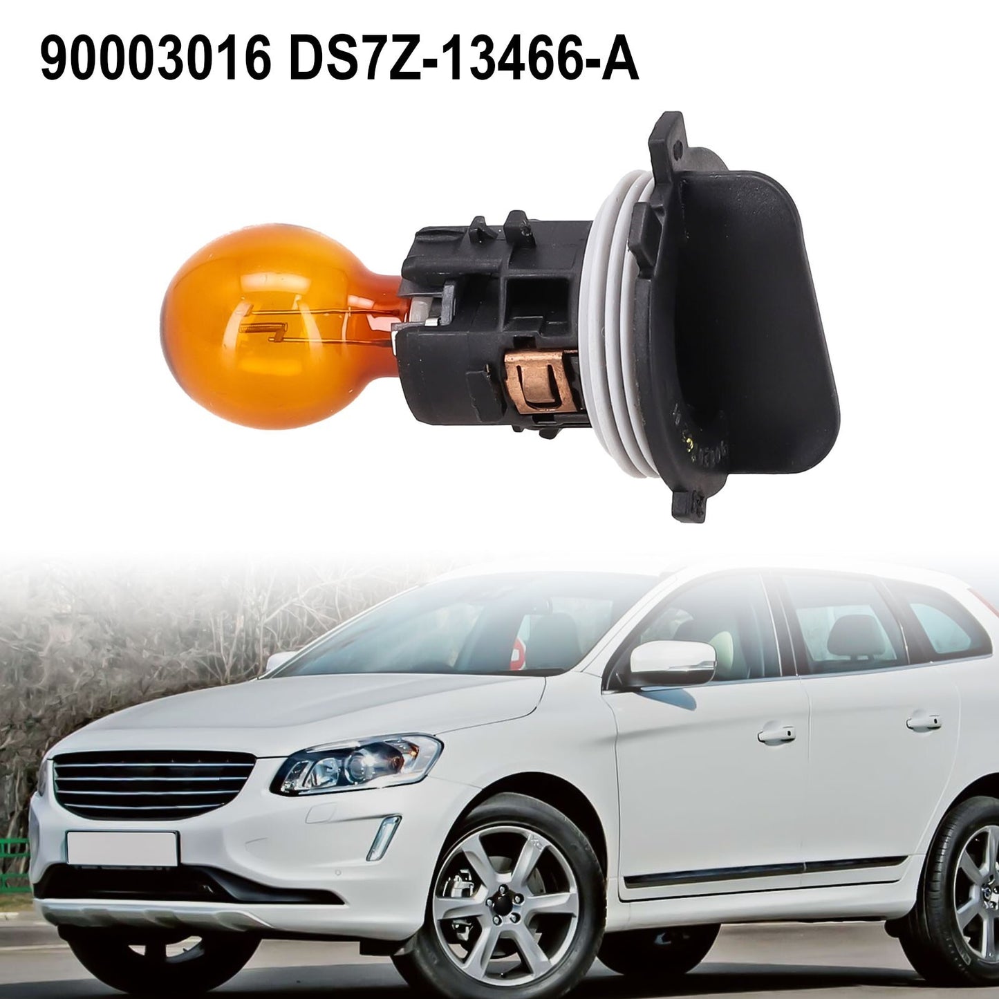 Long Lasting Corner Turn Signal Light Bulb Socket for Ford For Fusion 2013 2020