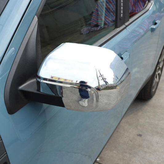 Suitable for 2022-2024 for Ford Maverick ABS Chrome Side Mirror Trim Protective Cover (2-Piece Set)