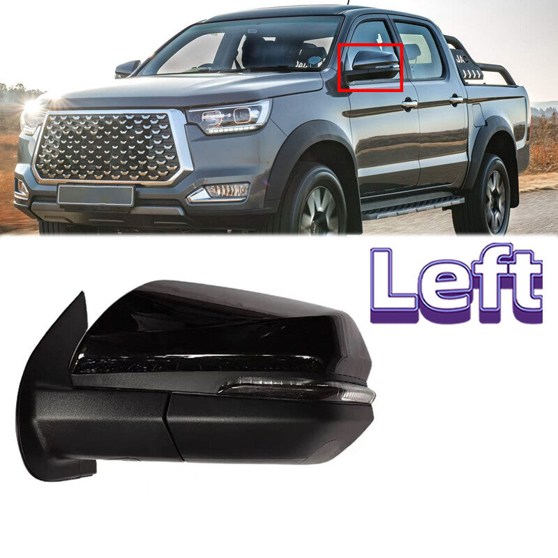 Left Side Door Rearview Mirror LED Turn Signal Assembly for JAC T8 Pickup