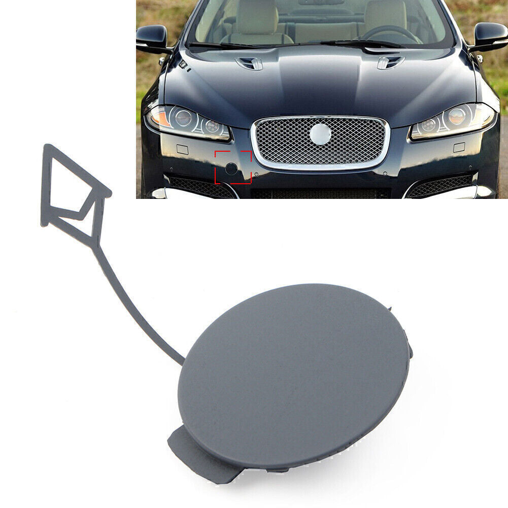 1x Fit for Jaguar XF 2012-2015 2013 14 C2Z13457 Front Bumper Trailer Hole Cover