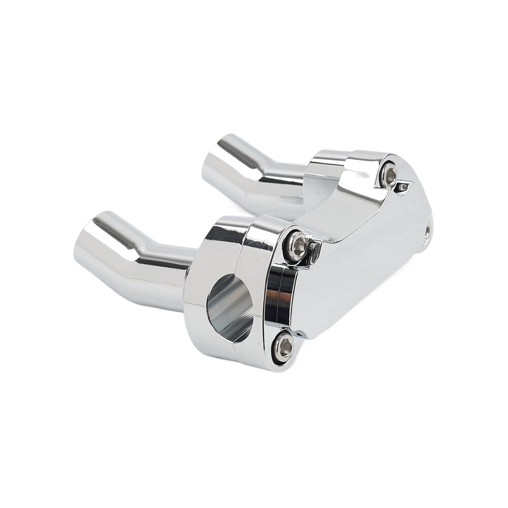 for Harley Sportster XL Softail Dyna 1 Bar 3.5 Handlebar Riser Top Clamp Kit