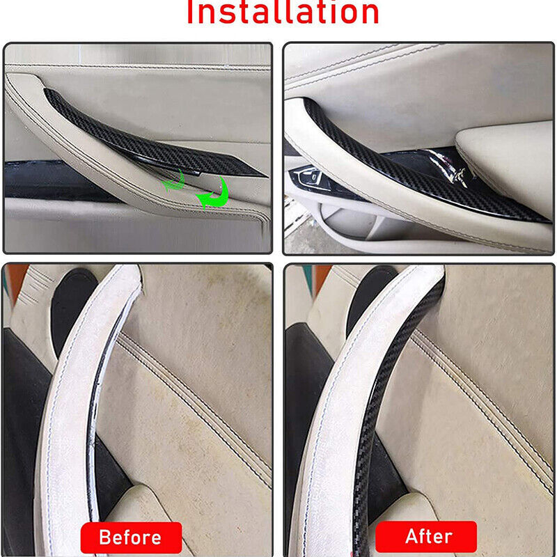 for BMW X5 2008 2009 2010 2011 2013 interior door pull handle cover trim