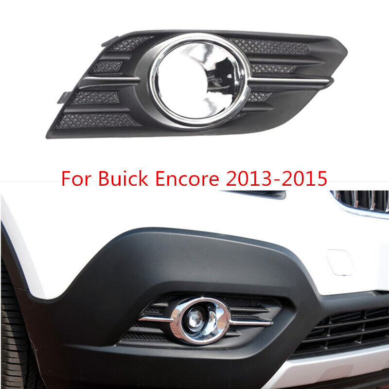 ABS Front Bumper Fog Lamp Cover Bezel Right Side Fit for Buick Encore 2013-2015
