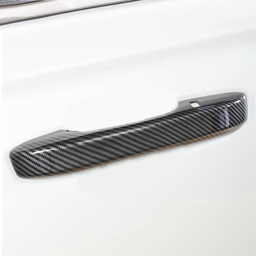 for Honda CRV CR-V 2023-2024 Carbon Fiber Side Door Handle molding Cover Trim 4X
