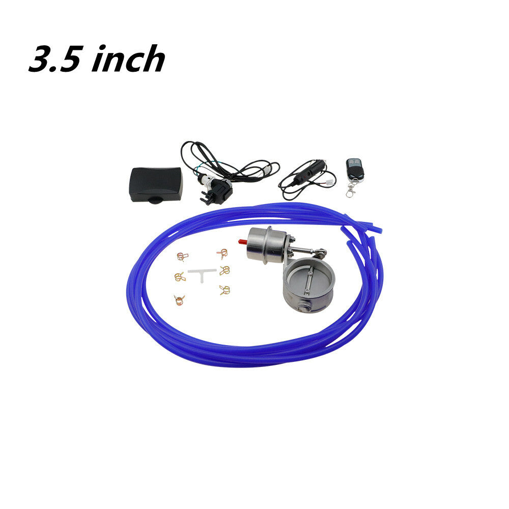 3.5 /3.5inch Exhaust Vacuum Control Valve Unit Closed Style with Remote Switch