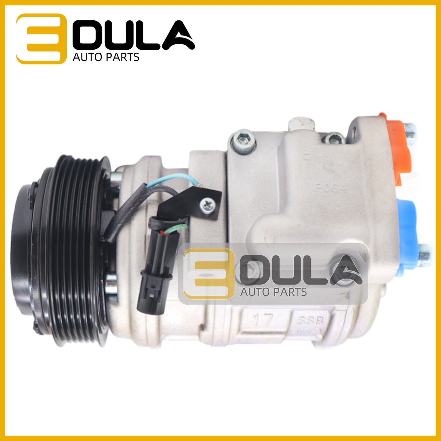 AC compressor with clutch suitable for Ssangyong Rodius 2.7 Xdi and Rexton 2.7 Xdi (04-07-)