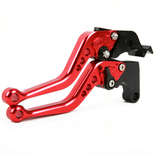 for Yamaha YZF R1 2004-2008 2005 2006 2007 CNC Short Clutch Brake Levers Red US