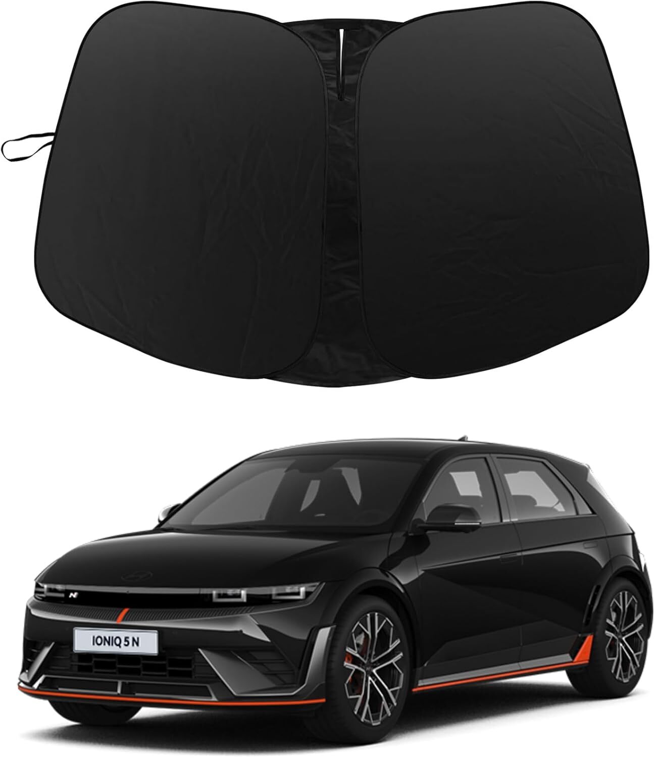 For 2022-2025 for Hyundai Ioniq 5 Car Front Windshield Sun Shade Reflective UV cover
