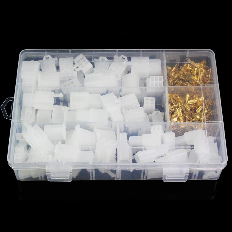 Car 2.8mm Electrical Wire Connector Male Female Cable Terminal Plug Box Kit