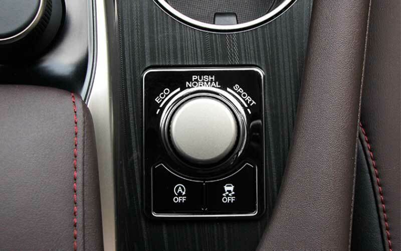 for Lexus RX350 450h 16-22 Black Steel Console Mode Adjust Frame Cover Trim 1PCS