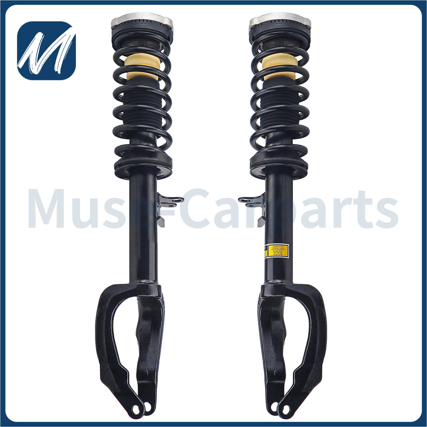 Complete front and rear shock absorber struts from Assys with Active Fit for Jaguar XF RWD 2009-2015 (USA)