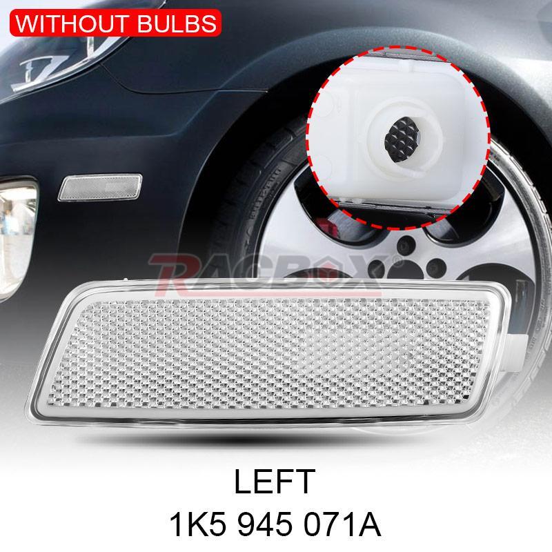 PAIR CLEAR LENS FRONT BUMPER SIDE MARKER LIGHT FIT for VW MK5 for GOLF GTI R32 for JETTA