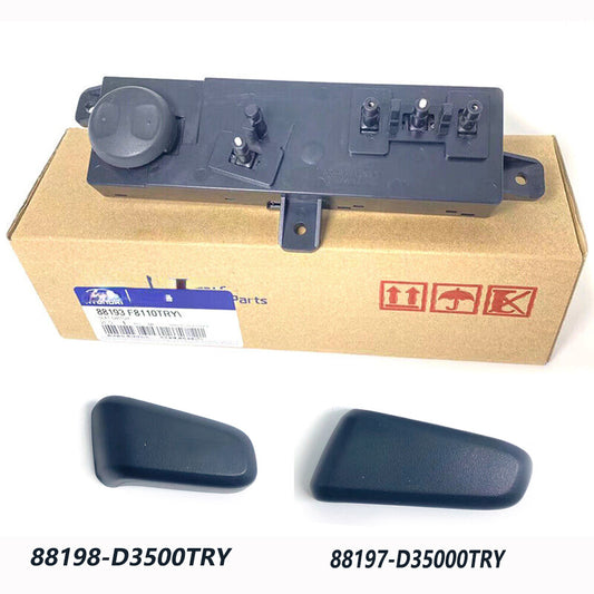 The power for seat switch is located on the left front and is suitable for 15-19 Sonata, 15-20 for Tucson , and 88193F8110TRY-.