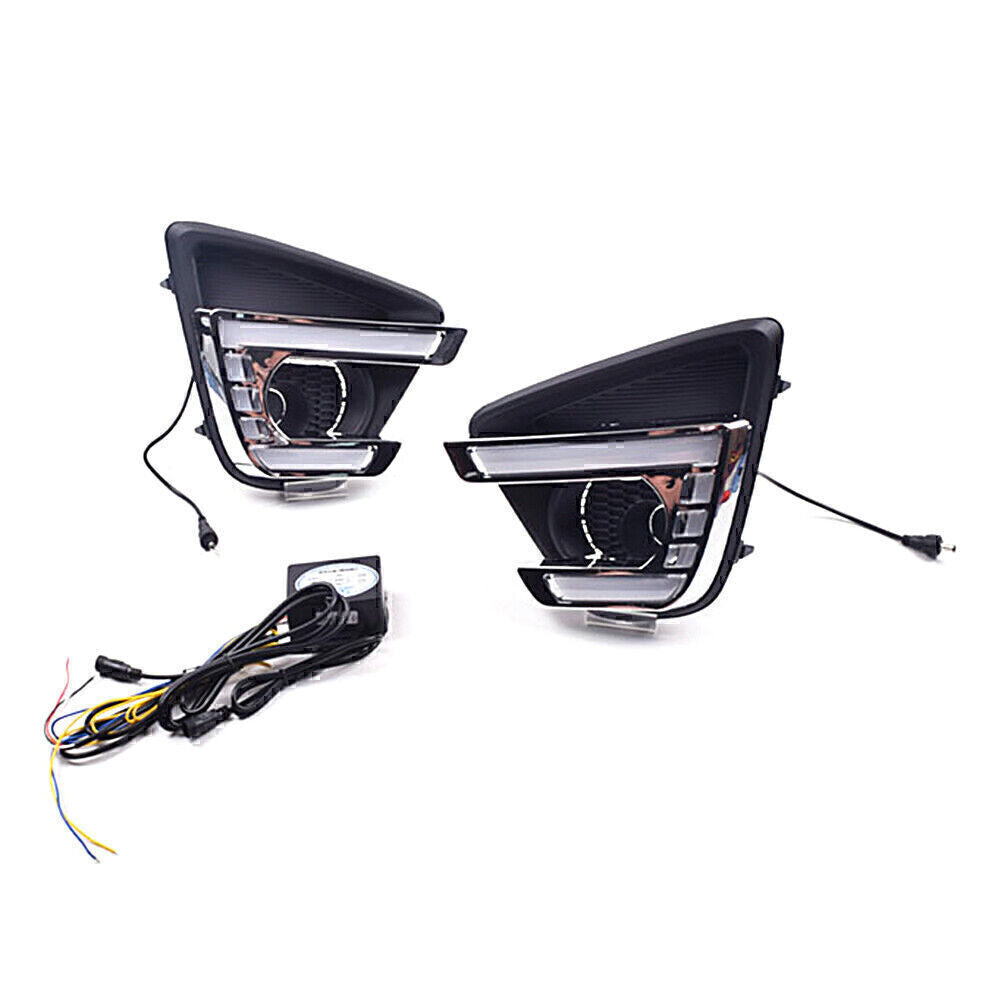 Car Front Daytime Running Light Fog Turn Lamp Fit for Mazda CX-5 2012-2016