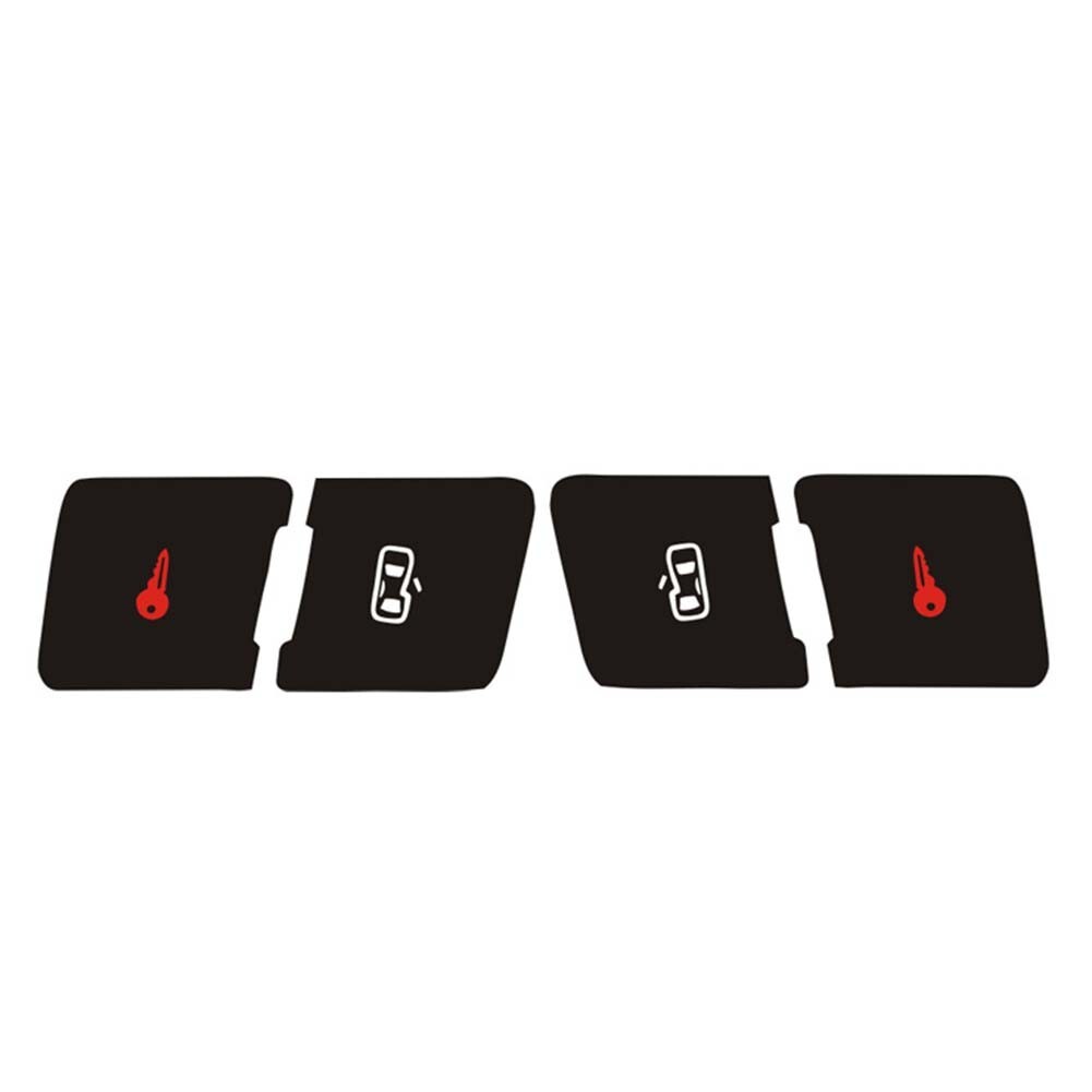 High-grade vinyl button repair for A3 8P 2004 2008 Radio Clima Practical