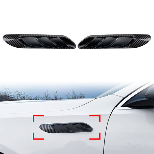 Front Fender Side Air Outlet Vent Trim for Benz C Class W206 C200 C260 Carbon ne