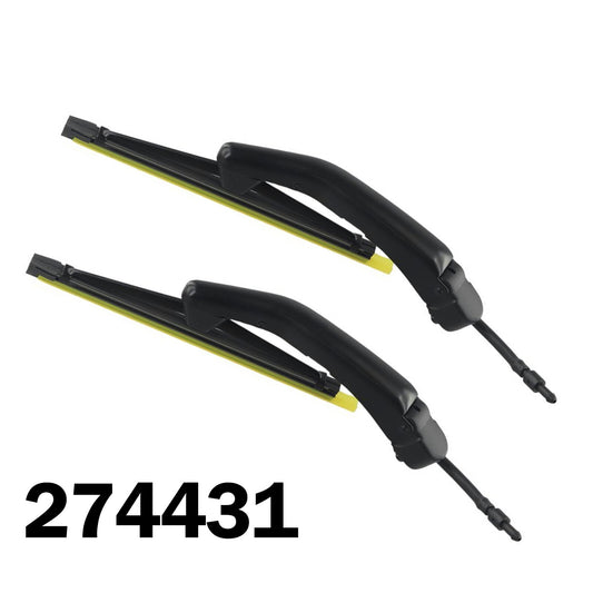 Pair Headlight Wiper Fits for Volvo 740 1982-1989 Fits for Volvo 760 1982-1989
