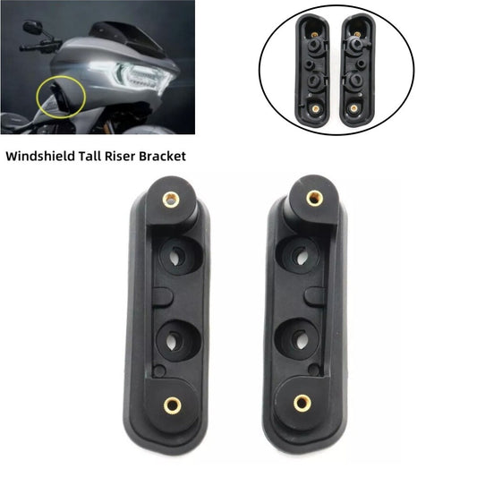 2PCS Windshield Tall Riser Bracket for Harley CVO Street Glide FLHXSE 2023 2024