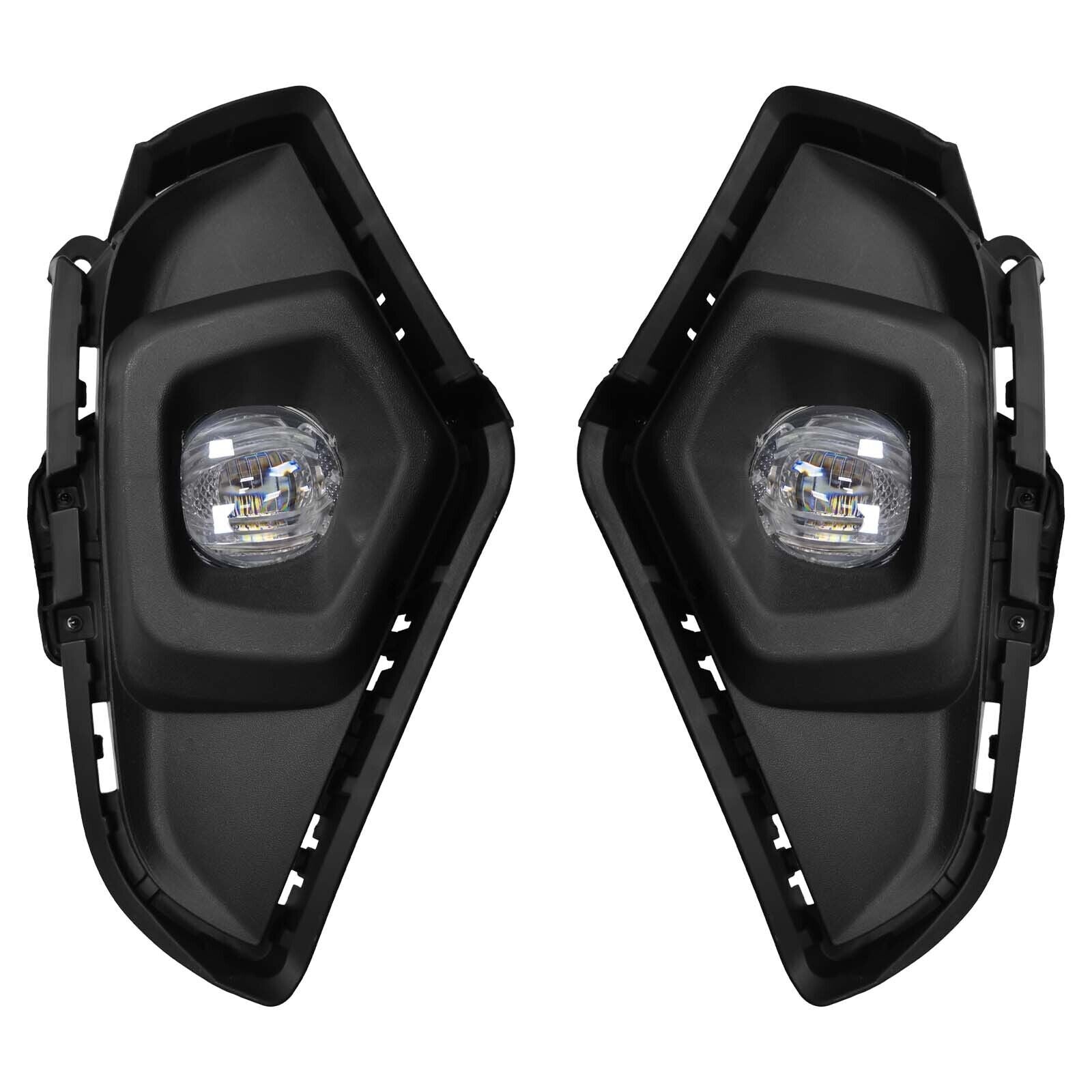 1 Pair LED White Fog Lights For 2019-2024 for Toyota Rav4 w/ Wiring Switch