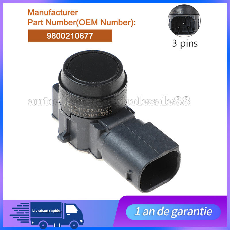 4X STATIONNEMENT CAPTEUR DE STATIONNEMENT POUR for CITROEN for PEUGEOT 9800210677XT NEUF