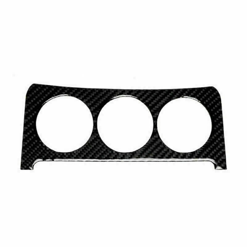 for Nissan 350Z 2006-09 Interior Console Switch Trim Sticker Cover Carbon Fiber