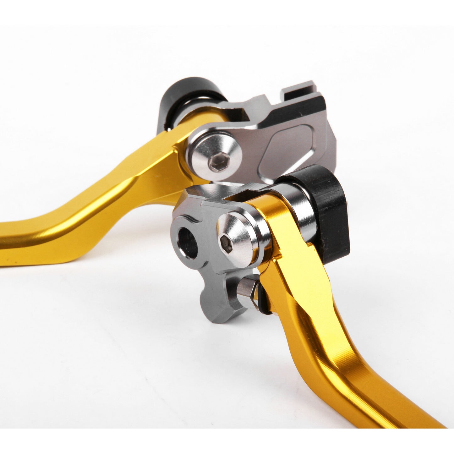 Fit for Suzuki RMZ250 2007-2019 RMZ450 2005-2019 Pivot Clutch Brake Levers Gold US