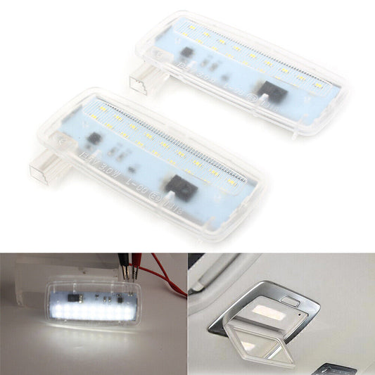 2x Error Free LED SMD Vanity Mirror Visor Light Fit for BMW E88 E93 LCI for Rolls-Royce