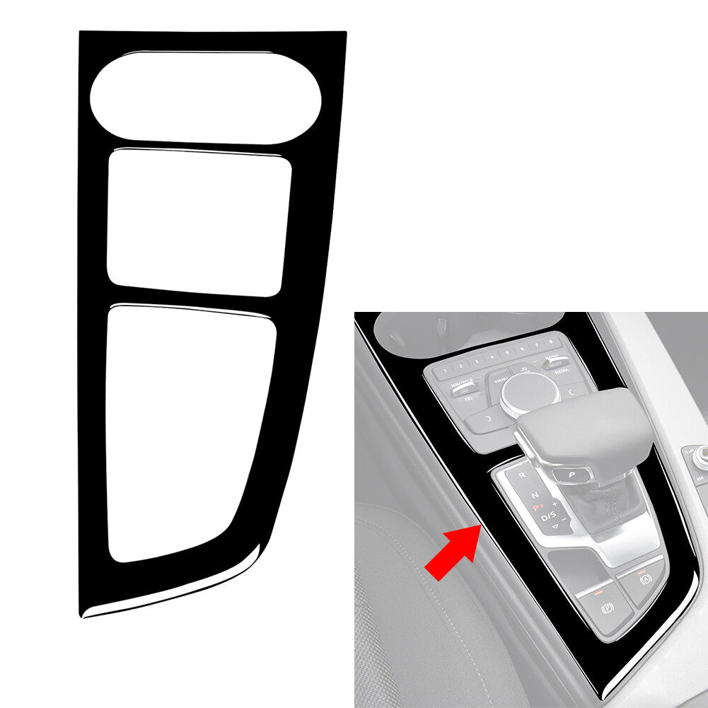 for Audi A4 B9 S4 RS4 A5 Center Console Gear Shift Box Frame Cover Trim