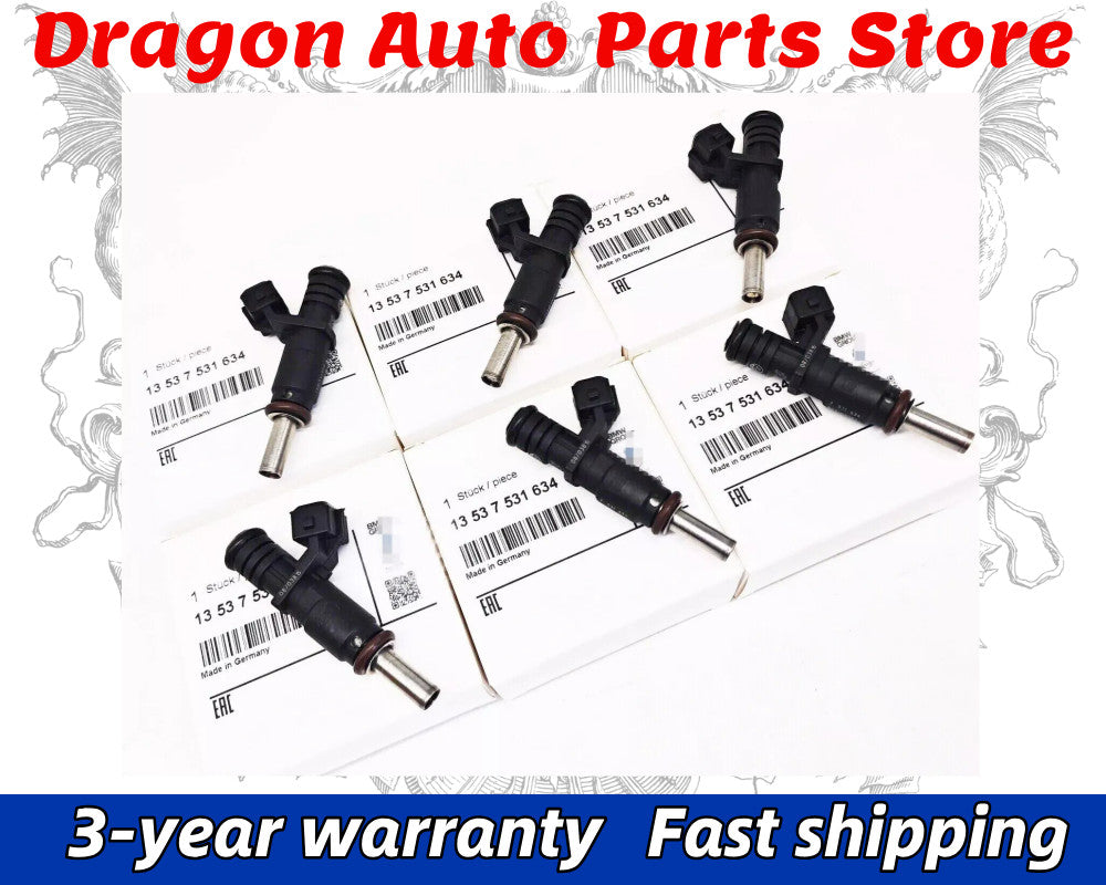 Six new fuel injectors for BMW E82, E88, E90, E92, E93, 128i, 328i. Contact: 06-12 13537531634