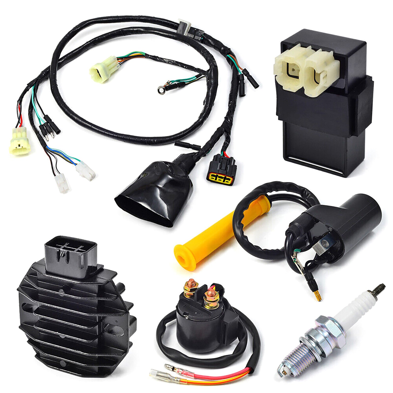 CDI Ignition Coil Spark Plug Wire Harness Assy for HONDA TRX400EX 32100-HN1-000
