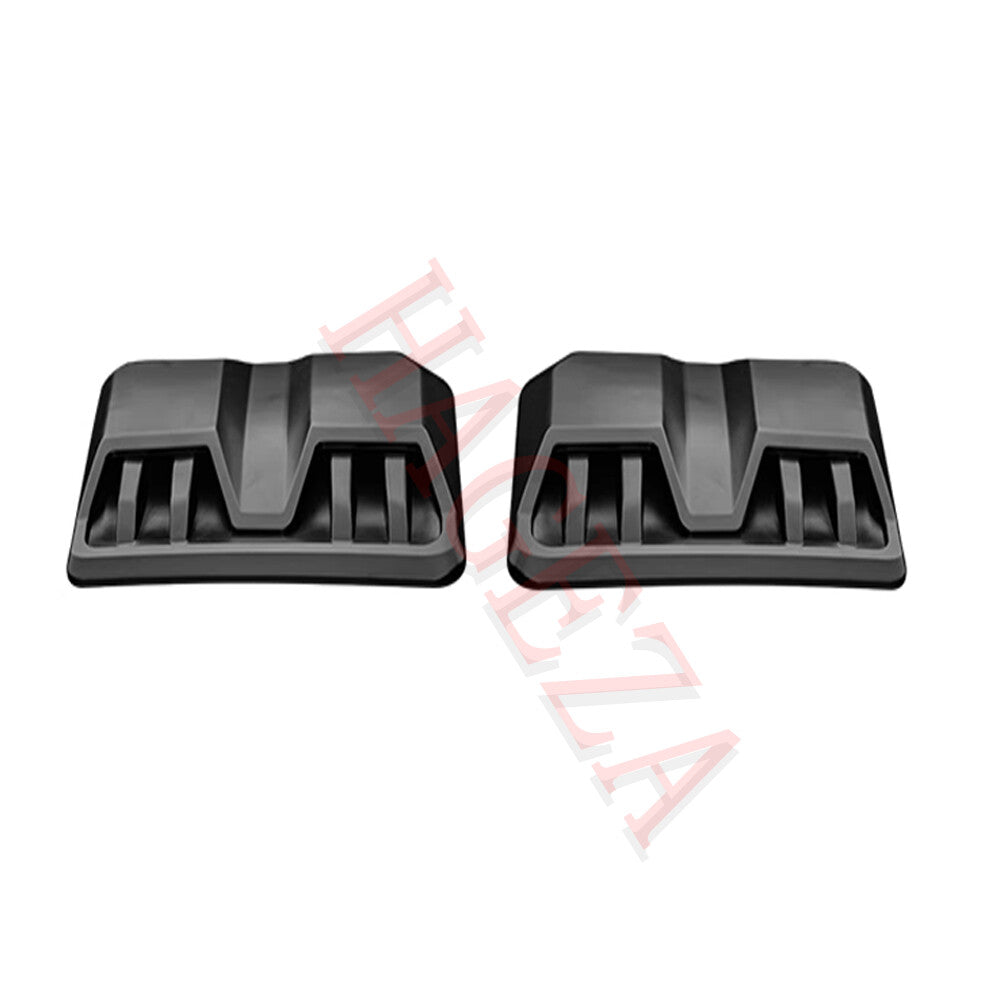 for Ford Ranger 2023-2024 Auto Hood Engine Air Vent Outlet Cover Trim Matte Blac