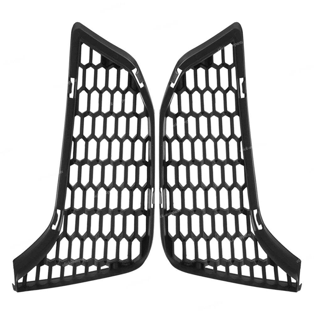 2x Fits 2012-2018 for BMW M3 M4 F80 F80N F82 F83 LCI Front Bumper Fog Light Grille