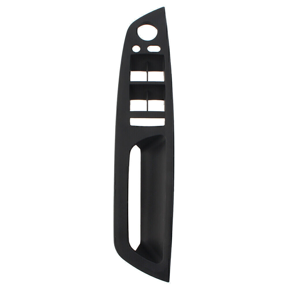 Matte Black Car Inner Door Handle Panel Tirm Cover for BMW X5 X6 E70 RHD