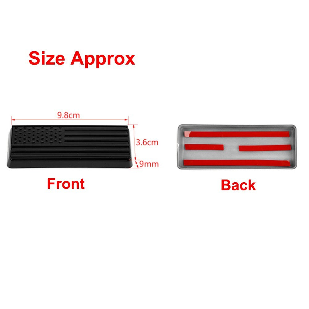 1X Black ABS Front Grille Letter Emblem Decor Cover Trim for Ford Bronco 2021+
