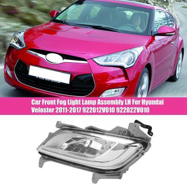 for Hyundai for Veloster 2011-2017 Pair Fog lamp front bumper fog light headlight