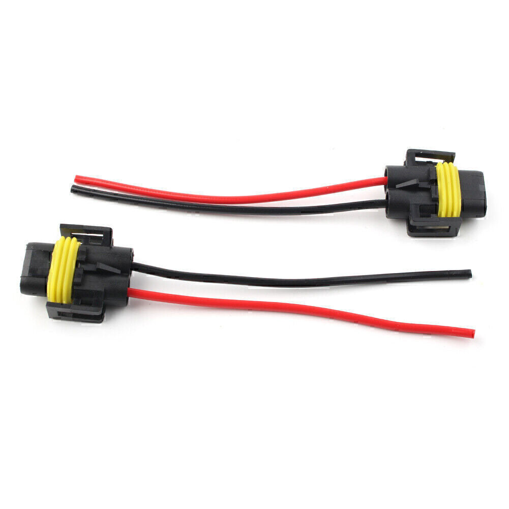 Wire Pigtail Female P S 880 Fog Light Two Harness Bulb Socket Connector Plug