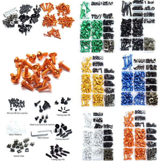 Complete Fairing Bolt Screws Kit For Honde VFR750 VFR800/F VFR1200X / F